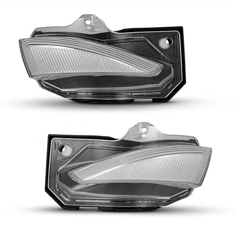 TUANZUN Spiegelblinker Dynamische,Dynamische Blinker 2 stücke dynamic bernber spiegel blinker licht blinker spiegel anzeige lampe fließendes wasser blinker(Dynamic Smoked Case) von TUANZUN