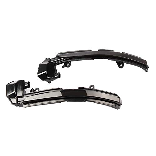 TUANZUN Spiegelblinker Dynamische,Dynamische Blinker Auto Dynamic Rückspiegel Leuchte Blinker Blinker Licht Gebrauch For Jaguar XE XF XJ F-TYP XK XKR I-PACE X250 X260 von TUANZUN