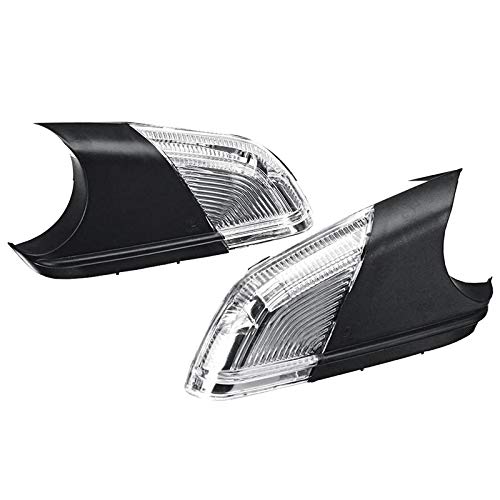 TUANZUN Spiegelblinker Dynamische,Dynamische Blinker Auto Rückspiegel Seiten Außenspiegel Blinkerleuchte Fit-Gebrauch For Skoda Octavia MK2 A5 2004-2008 1Z0949101C 1Z0949102C von TUANZUN