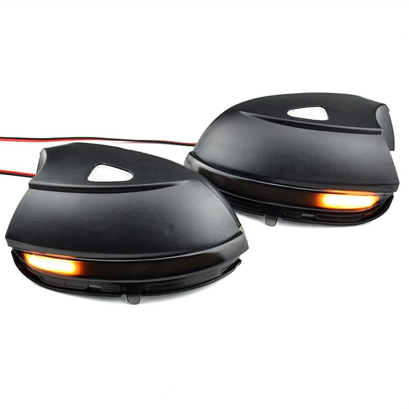 TUANZUN Spiegelblinker Dynamische,Dynamische Blinker Dynamische Spiegelanzeige Blinkerfit Passend Für Volkswagen Scirocco MK3. Pasat B7 CC. Seitentauscher-Lichtkäfer 2011 2012 2012 2012 2012 von TUANZUN