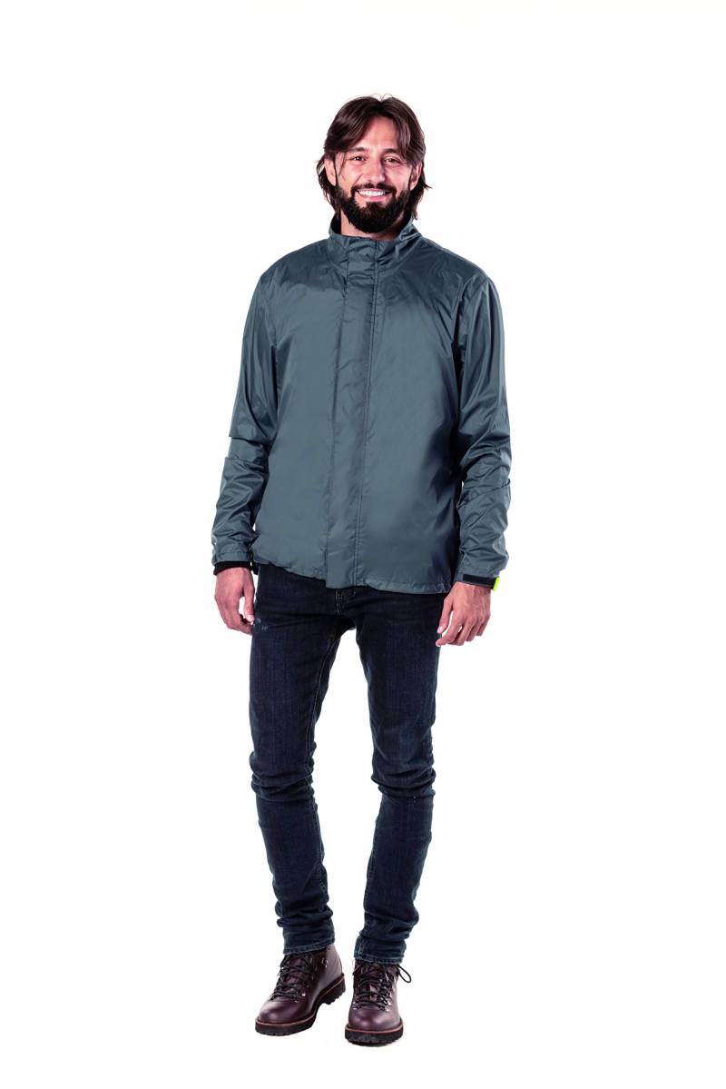 TUCANO URBANO Unisex Nano RAIN Alpha Jacket, Antracite, XXL von TUCANO URBANO