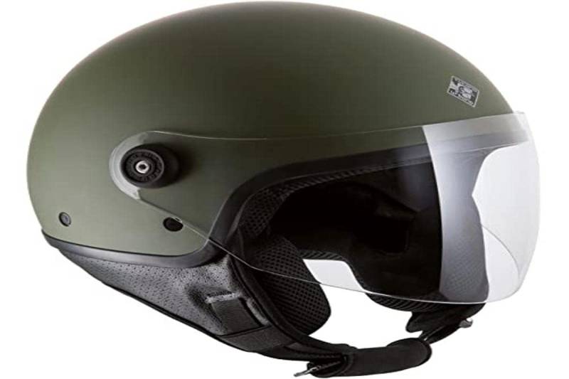 Tucano Urbano Herren EL Jettin Casco Moto, Verde Airborne Opaco, S von TUCANO URBANO