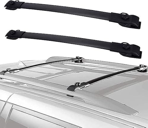 Geländer-Konsolen Universal-Dachträger für Toyota SI-enna 2011-2020 Dachbügel Packträger offene Schienen Zweiteilig verstellbare von TUCJUN