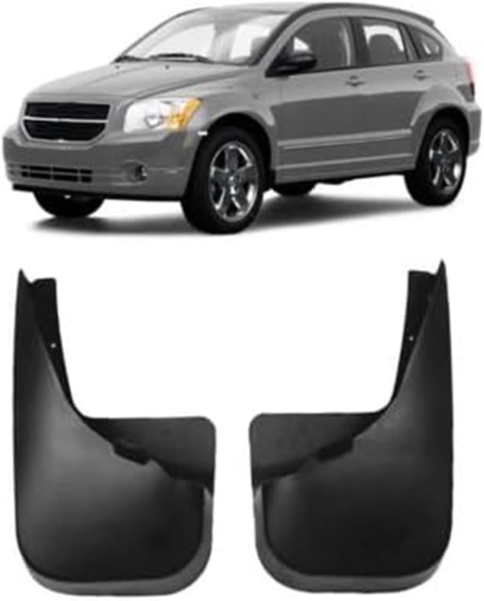 Schmutzfänger für Dodge Caliber 2007-2020, Spritzschutz vorne und hinten Protection Styling ZubehöR, Spritzschutz vorne und hinten von TUCJUN