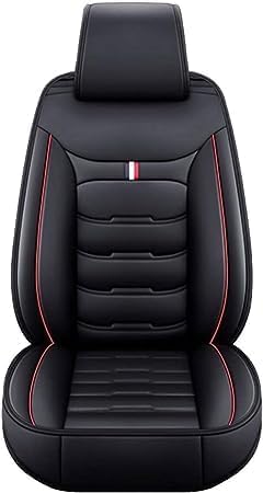 TUCJUN Autositzbezüge Universal PU Leder Sitzbezug Komplettset mit Zubehör für BMW Série 8 G15 Coupe/G14 Cabriolet (2018-2022) Waterproof Leather Car Seat Protector von TUCJUN