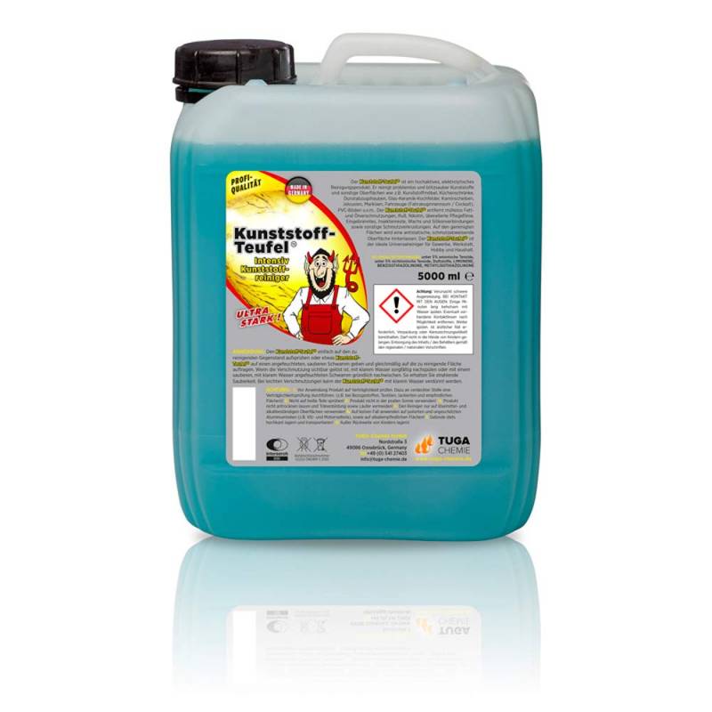 TUGA Chemie Kunststoff-Teufel Universalreiniger - Blau - 5000ml von TUGA Chemie