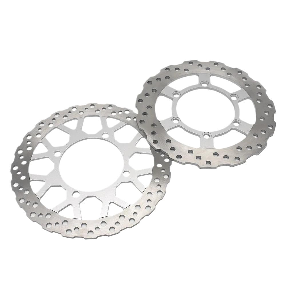 Für KLX 250 S Motorrad Vorne/Hinten Bremsscheibe Rotor Für KLX250S Für KLX 250 S 2008 2009 2010 2011 2012 Zu 2018 2019 2020 Motorrad Bremsscheibe(Front and Rear) von TUHBCX