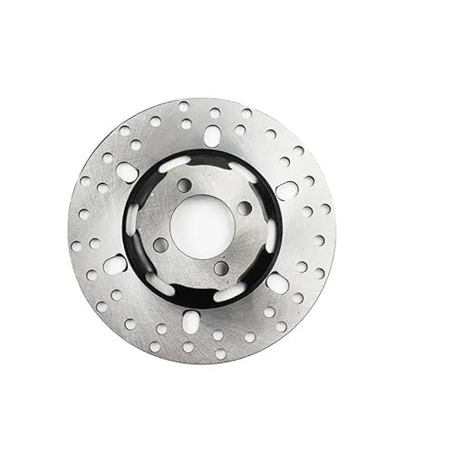 Motorräder Bremsscheibe Rotor Edelstahl 180mm 4 Löcher Universal Für Elektrische Motorrad Roller Zubehör Motorrad Bremsscheibe von TUHBCX