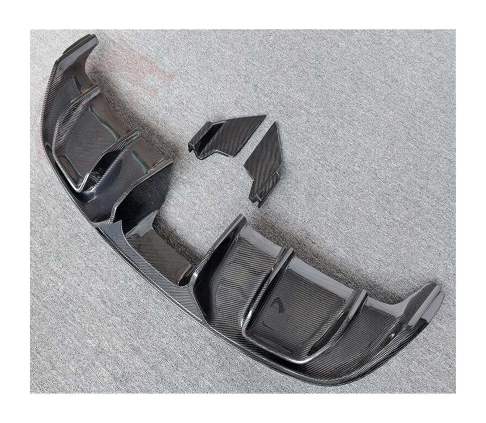 Auto Hintere Stoßstange Lippe Stamm Diffusor Seite Spoiler Splitter Schürze Für Jaguar Für F-Type Für FTYPE 2013-2020 Real Carbon Fiber Front Stoßstangen Spoilerlippe Diffusor von TULSIE