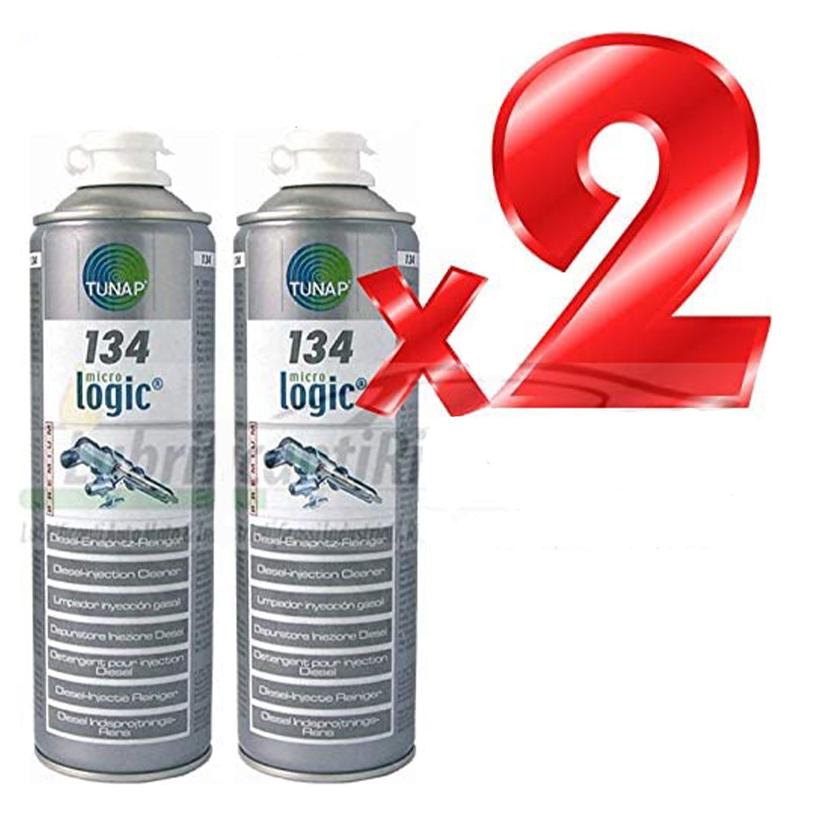 TUNAP 2 x 134 500 ml - Additiv zur Reinigung von Dieseleinspritzdüsen, 2 Dosen Superangebot von TUNAP