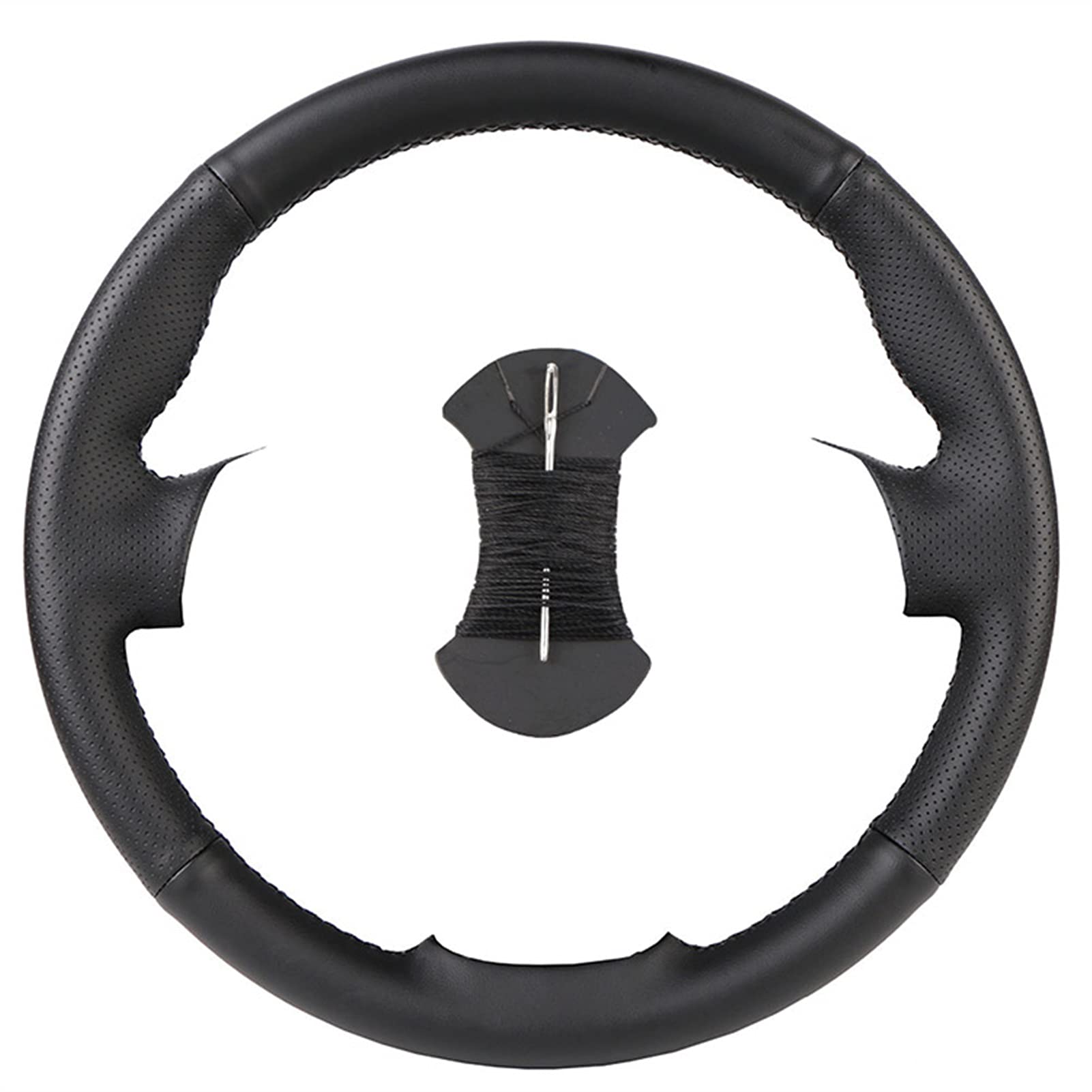 Lenkradbezug, Steering Wheel Cover Autolenkradabdeckung(Black) von TUOYDJA