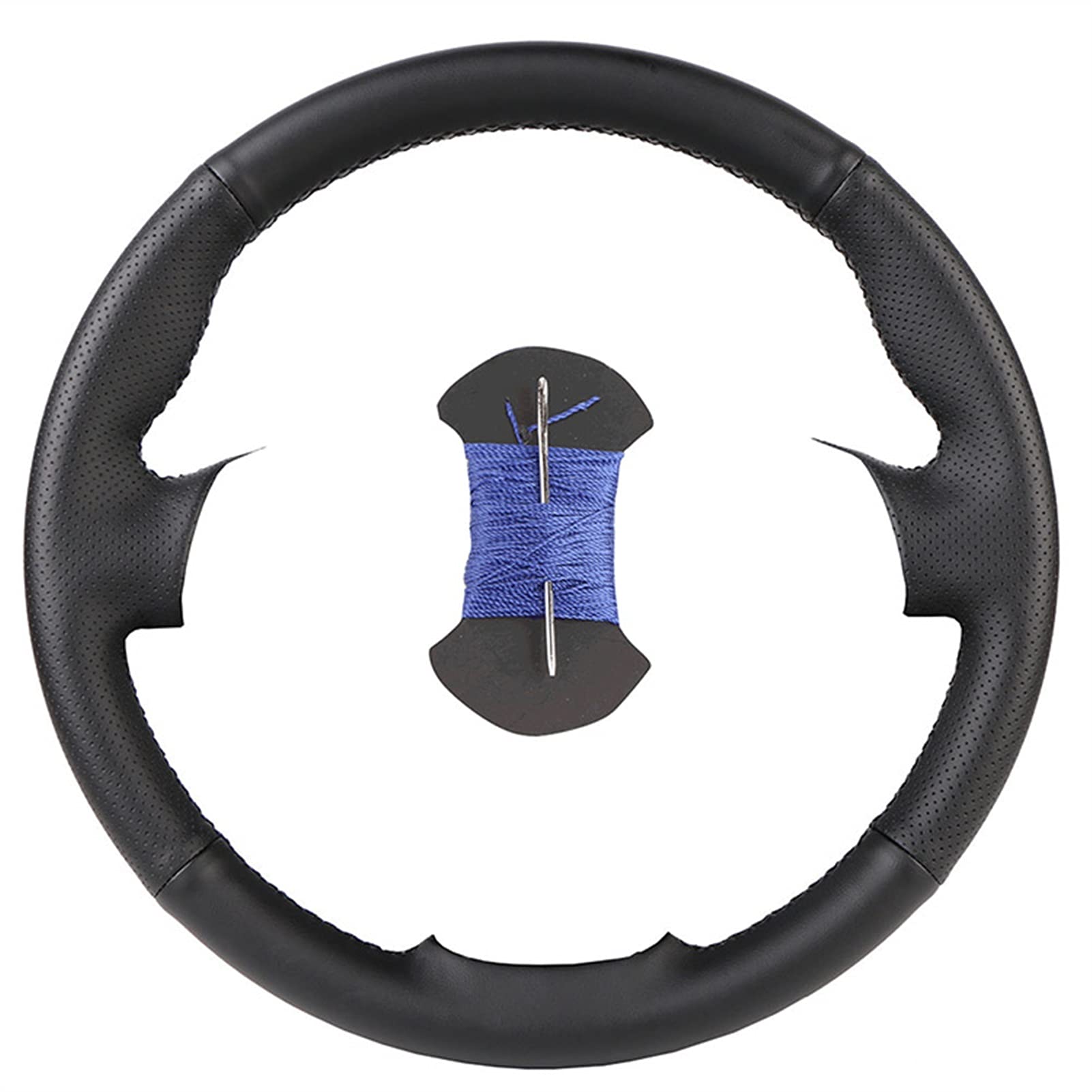 Lenkradbezug, Steering Wheel Cover Autolenkradabdeckung(Blue) von TUOYDJA