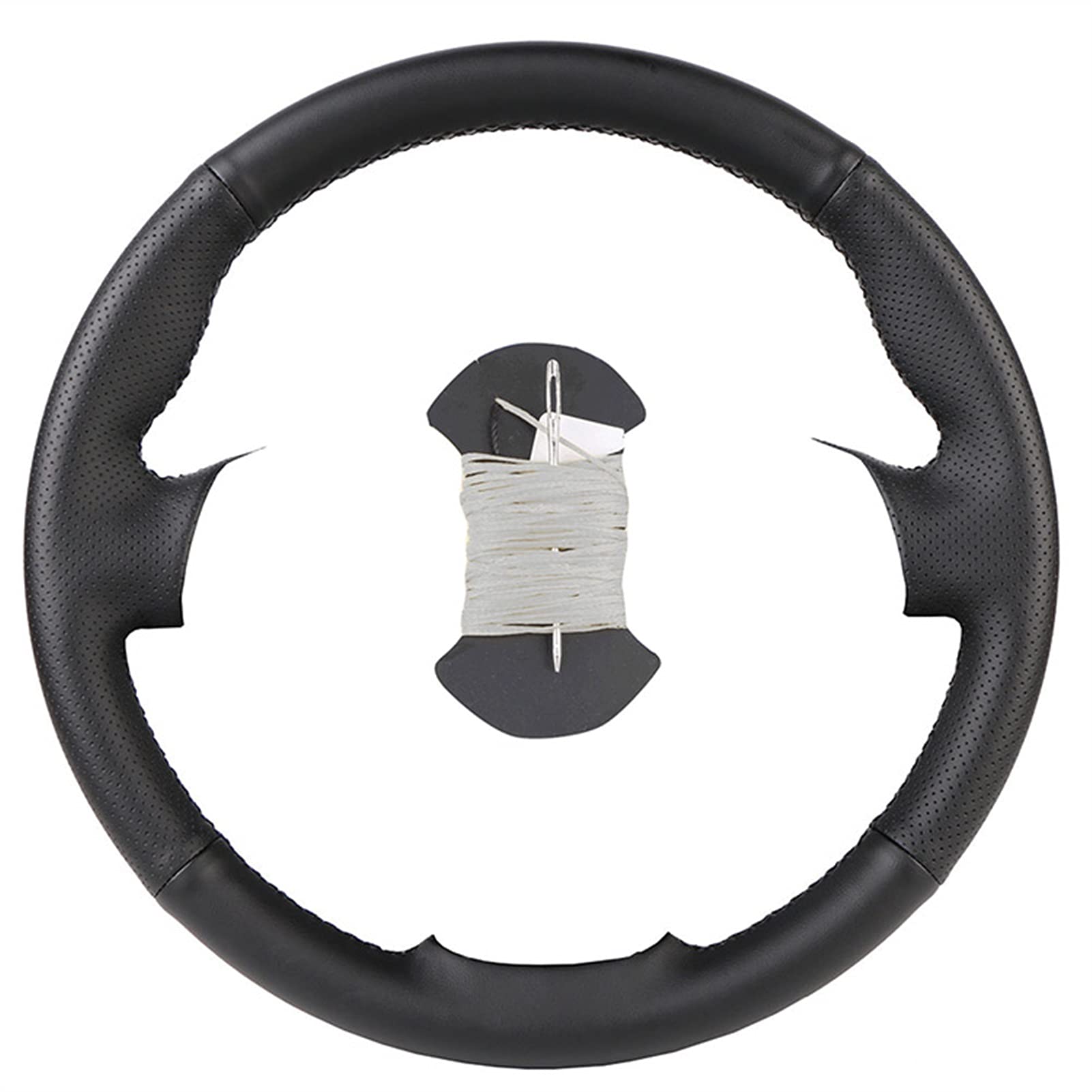 Lenkradbezug, Steering Wheel Cover Autolenkradabdeckung(White) von TUOYDJA