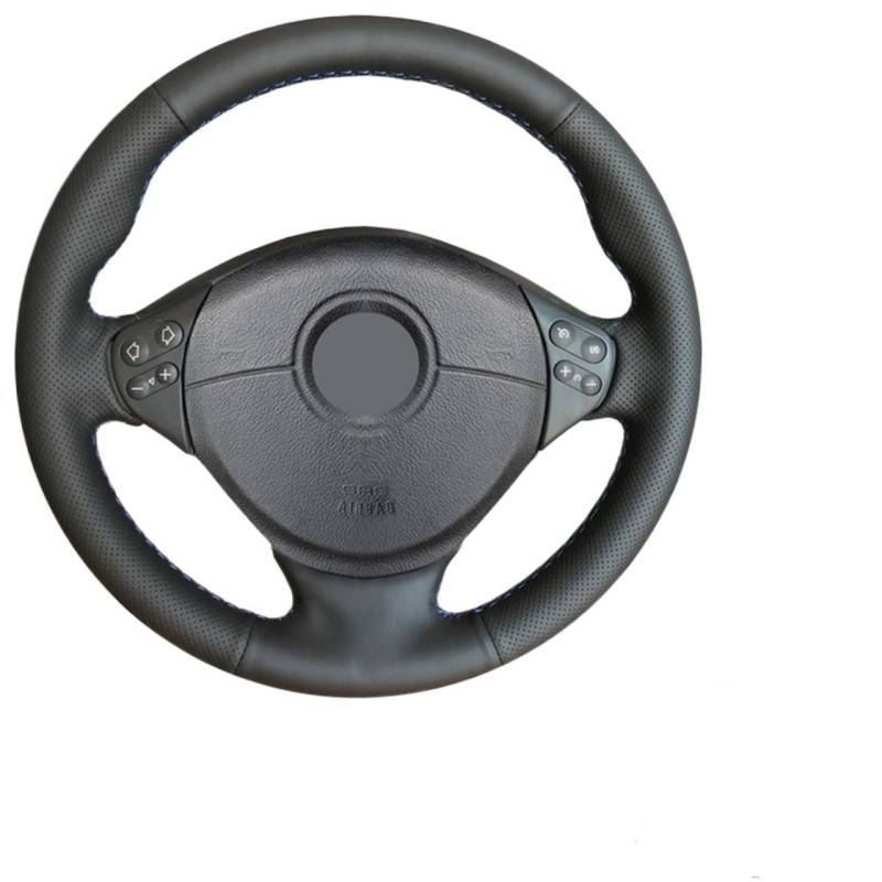 Lenkradbezug, Steering Wheel Cover DIY Soft Black Auto Lenkradabdeckungen Passend für BMW 5er E39 1999-2003 3 Serie E46 1999-2005 E53 X5 E36 Z3(Artificial Leather 1) von TUOYDJA