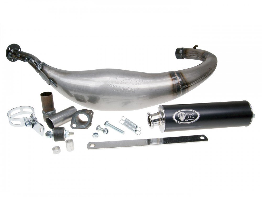 Auspuff TURBO KIT Carreras 80 - CH-MOTO WXE Racing 50 AM6 von TURBOKIT