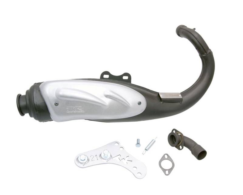 Auspuff TURBOKIT TKR für Buxy 50cc, Elyseo, Elystar, Looxor, Speedake, Speedfight 1, 2 von TURBO KIT