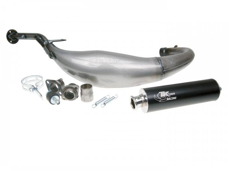 Auspuff Turbo Kit Carreras 80 für Derbi D50B0, EBE, EBS von TURBOKIT