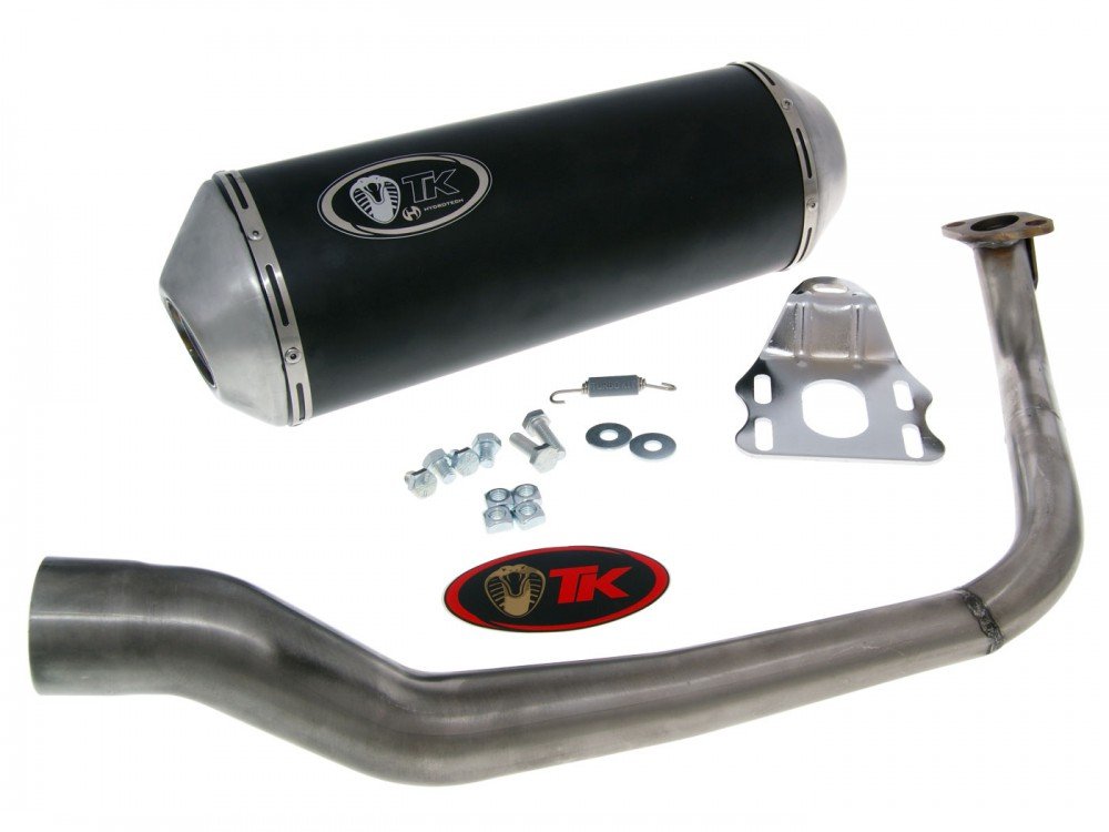 Auspuff Turbo Kit GMax 4T für SYM HD 125 EVO von TURBOKIT