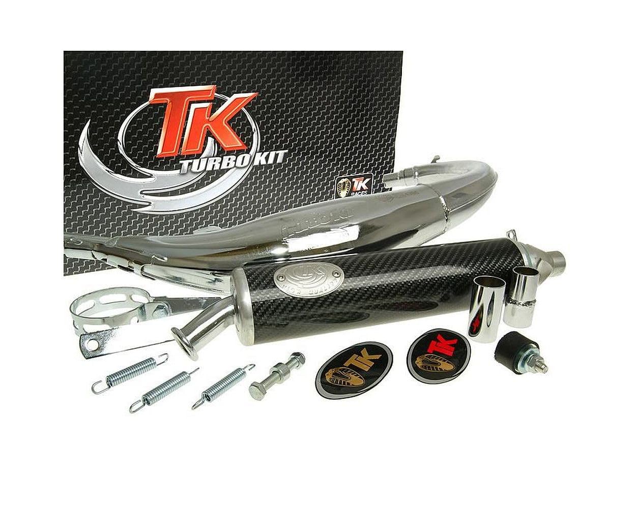 Auspuff Turbo Kit Road RQ Chrom für Yamaha TZR 50 von TURBOKIT