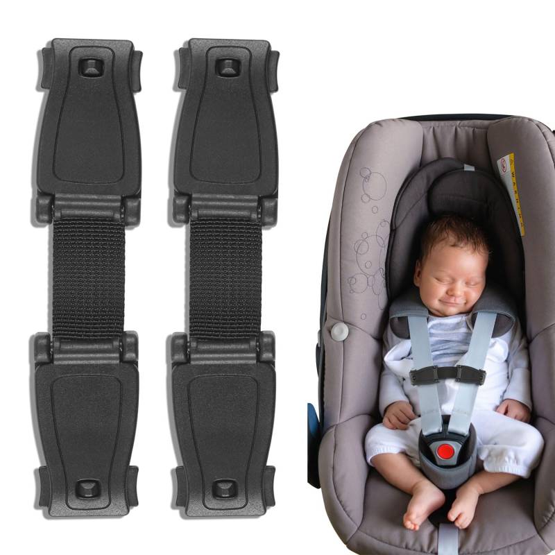 TUZHE 2 STK Abschnallschutz Kindersitz, Zubehör für Baby Seat Belt für Autositze Kinderwagen Kinderhochstühle von TUZHE