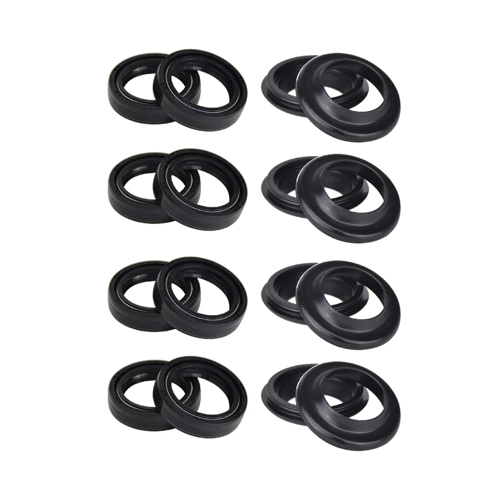 35x48x11 35 48 11 Gabel Öl Dichtung Frühling Staub Dichtung for CB750F CB550F CB550 SUPER SPORT CB550K CB750K VIER K CB 550 750(8xOil seal 8xcover) von TVQJGTYL