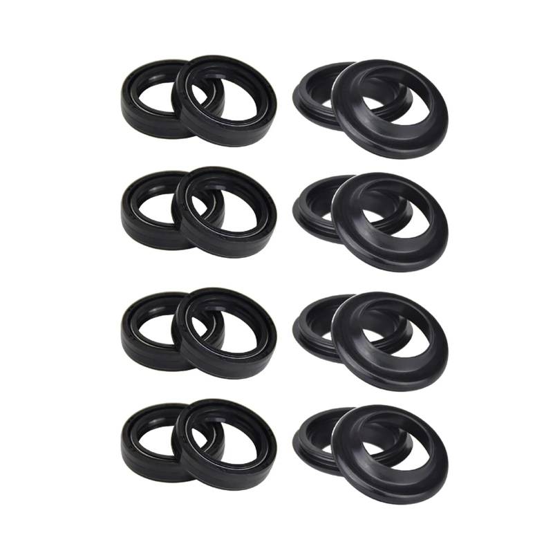 35x48x11 35 48 11 Gabel Öl Dichtung Frühling Staub Dichtung for CB750F CB550F CB550 SUPER SPORT CB550K CB750K VIER K CB 550 750(8xOil seal 8xcover) von TVQJGTYL