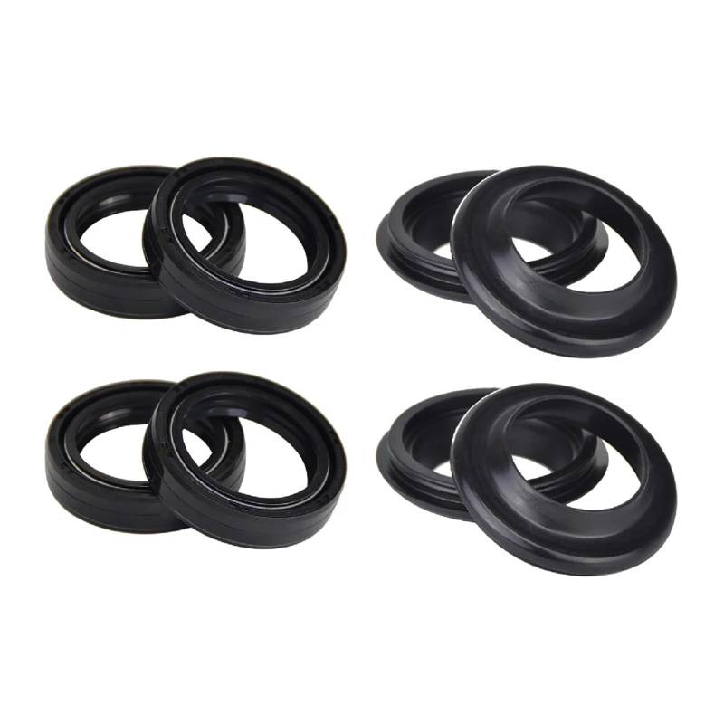 35x48x11 35 48 Motorrad Vorne Stoßdämpfer Gabel Öl Dichtung for H-auf VTR250 Abfangjäger VTR 250 GB500 XL500S XL500 GB XL 500(4xOil seal 4xcover) von TVQJGTYL