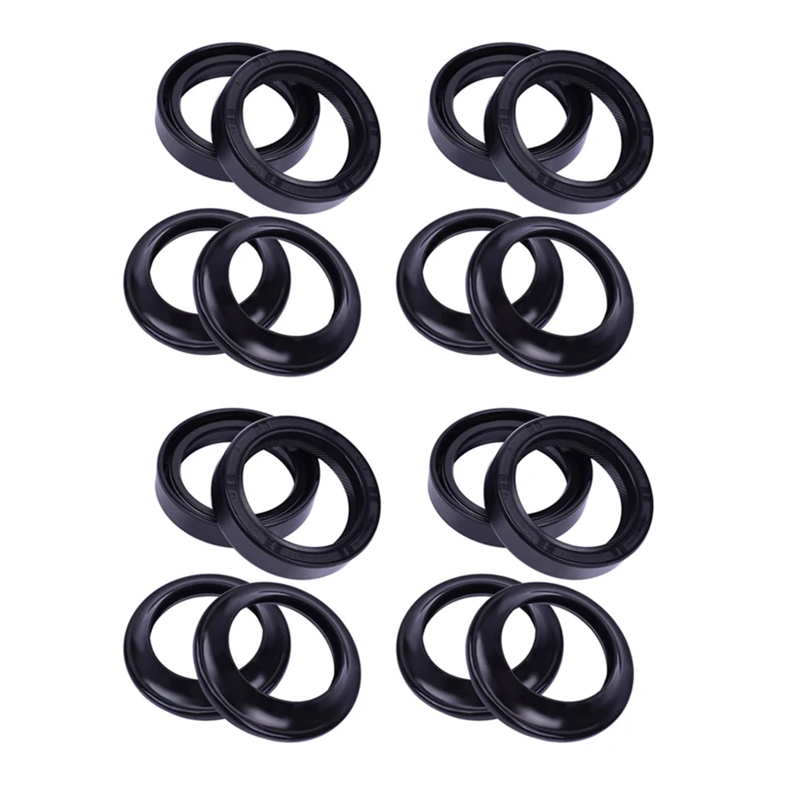 38x50x12 38 * 50 * 12 Motorrad Gabel Suspension Stoßdämpfer Dämpfer Öl Dichtung 38x50 Staub Abdeckung Dichtungen Lip 38 50 12(8xOil seal 8xcover) von TVQJGTYL