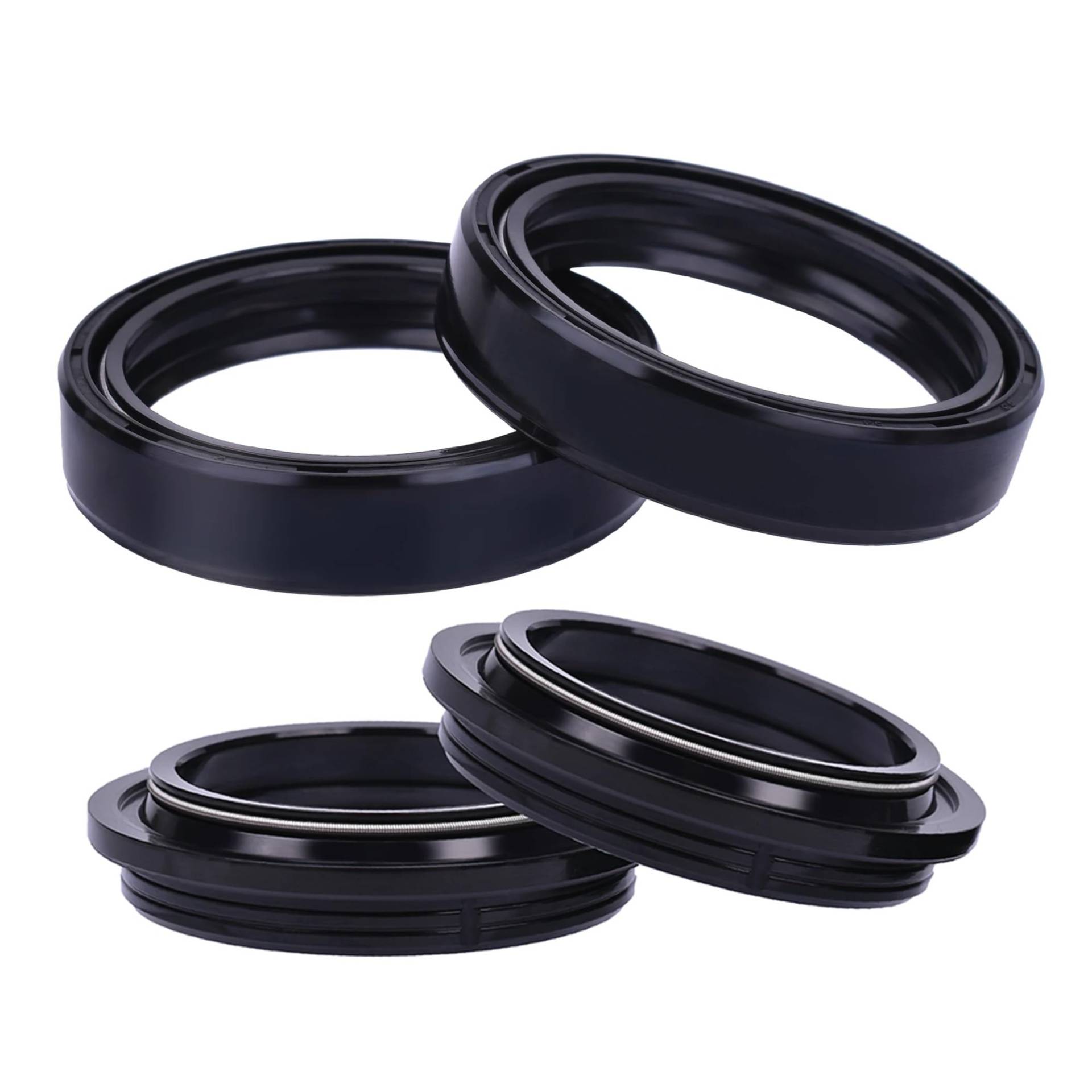 43x53x11 ​​43 * 53 Motorrad Gabel Öl Dichtung 43 53 Staub Abdeckung for LC4 LC4E Supermoto 640 1190 RC8 RC8R Freeride 350(2pcs seal 2pcs cover) von TVQJGTYL