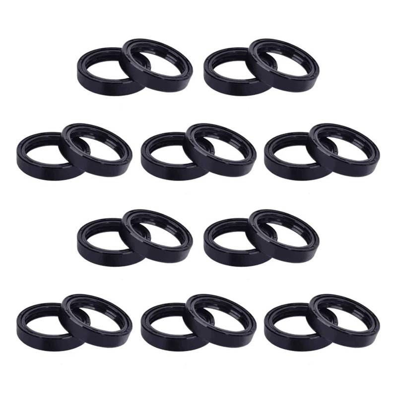 43x53x11 ​​Vorderradgabel-Öldichtung 43 53 Staubschutz for Freeride E Electric 105 85 SX 85 XC SX85 XC85 2003–2015 SX105 XC105(20pcs seal) von TVQJGTYL