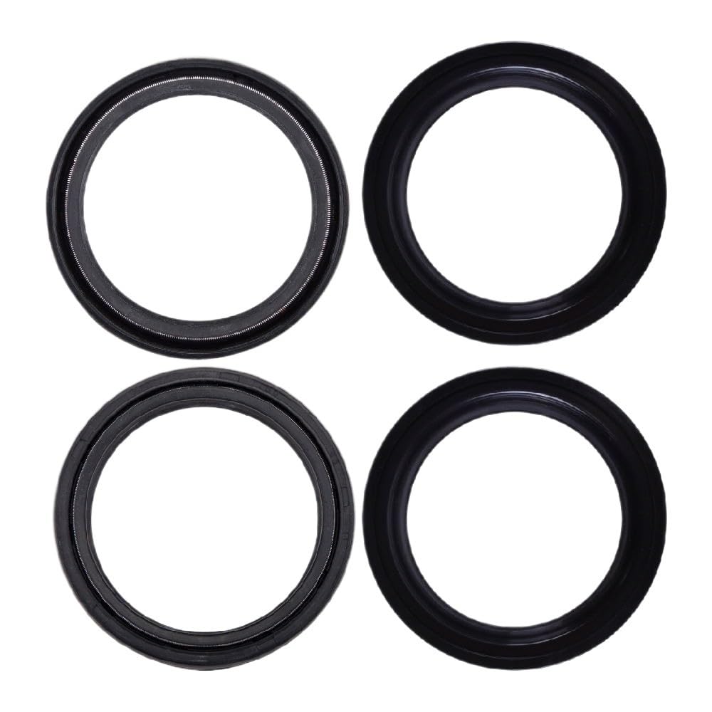 50x63x11 50 63 11 50 * 63 * 11 Motorrad Stoßdämpfer Vorne Gabel Öl Dichtung staub Abdeckung Lip for TC610 TC 610 TE410 TE 410(2xOil seal 2xcover) von TVQJGTYL