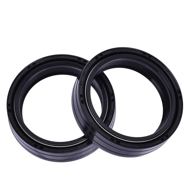 Motorrad Gabel Dämpfer Öl Dichtung Staub Abdeckung Lippe for R1200GS R 1200 R 1200 GS LC ABENTEUER 1200 16-17 R1200RT R 1200 RT(2pcs Oil Seal) von TVQJGTYL