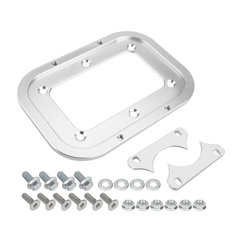 Batteriehalter Tray Relocation Bracket Mount Aluminum for Group Optima 34/78 Battery Relocation Bracket von TWEW