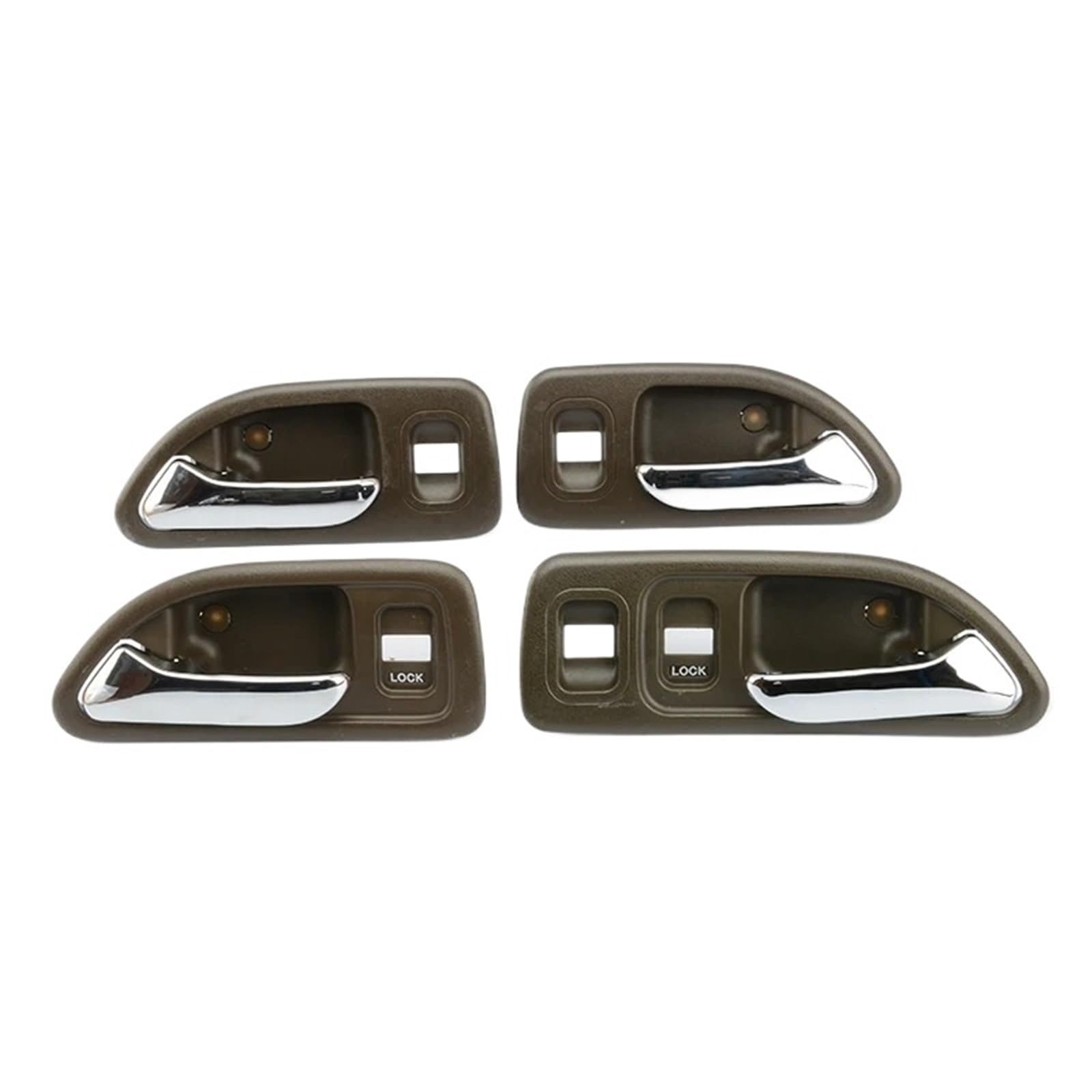 Auto Innentürgriffe Für Accord 1994 1995 1996 1997 Chroming Auto Innentürgriff Innentürgriff Schwarz Grau Braun Farbe Autoinnentürgriffe(4PCS(Brown)) von TWMEU