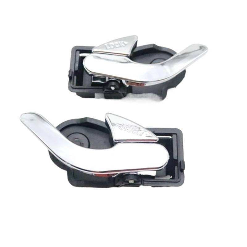 Auto Innentürgriffe Für Haima Für S7 2010-2013 Auto Vorne Hinten Links Rechts Chrom Innen Türgriff Autoinnentürgriffe(1 Pair Rear Door) von TWMEU