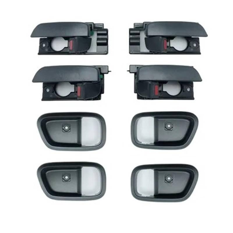 Auto Innentürgriffe Für Hyundai Für Accent 2006-2011 Links Rechts Auto Innen Innen Tür Griff 82610-1E000 82620-1E000 83610-1E000 Autoinnentürgriffe(4pcs Handle Bracket) von TWMEU