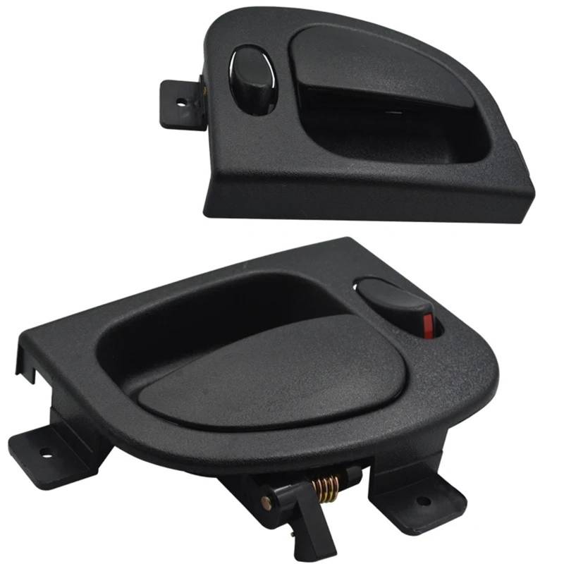 Auto Innentürgriffe Für JAC Für Verfeinern Auto Innen Schiebetür Innen Mittleren Tür Schalter Griff Schwarz Autoinnentürgriffe(Black Plastic) von TWMEU