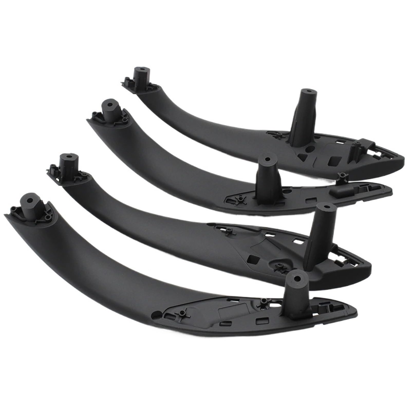 Auto Innentürgriffe Für Serie 3 Für F30 Für F31 Für F35 Für F80 Vorne Hinten Links Rechts Innen Türgriff Abdeckung Trim Set Autoinnentürgriffe(A 4Pcs Black) von TWMEU