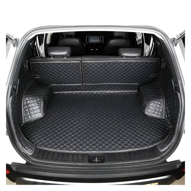 Auto Kofferraummatte Für 4 Serie Für Gran Für Coupe 2014-2019 Teppich Schwanz Cargo-Liner Stamm Boot Mat Pad Kofferraum Matte Kofferraummatte(Black) von TWMEU