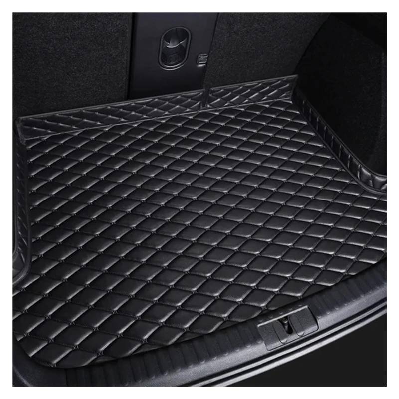 Auto Kofferraummatte Für 5 Series G30 F10 F11 E60 F07 GT Hinten Trunk Cargo Protector Pad Teppich Liner Schwanz Boot Tablett Auto Zubehör Kofferraum Matte Kofferraummatte(Black) von TWMEU