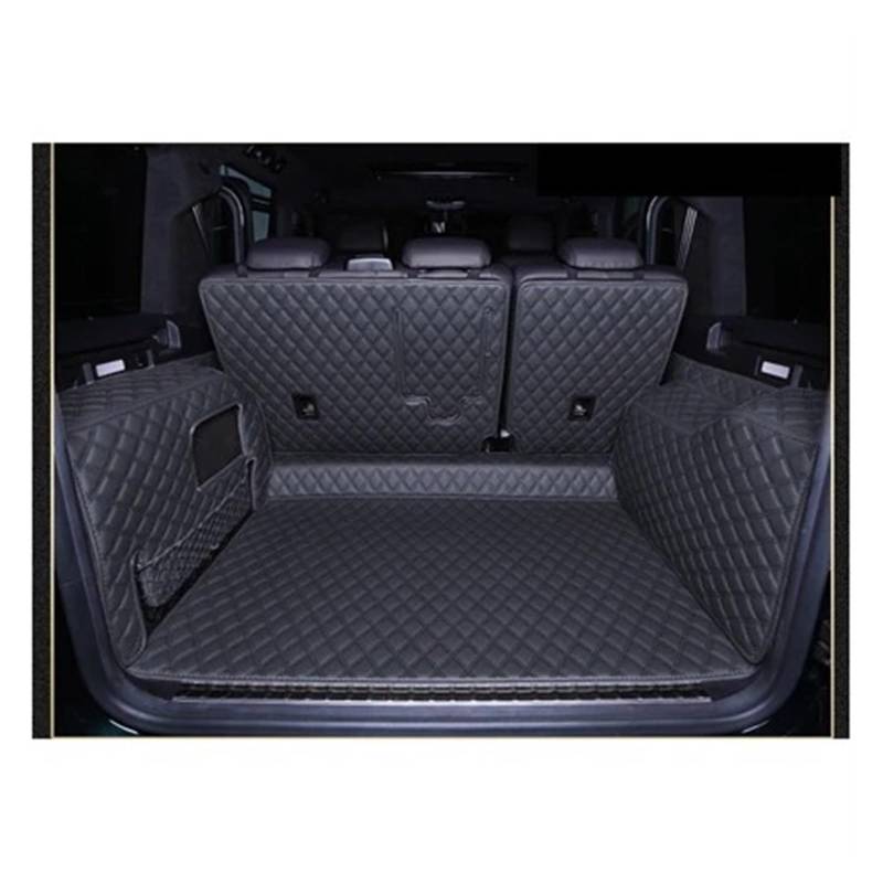 Auto Kofferraummatte Für Benz G 63 Für AMG W464 2022 Spezielle Auto Stamm Matten Langlebige Boot Teppiche Cargo-Liner Matte Kofferraummatte(A-Black) von TWMEU