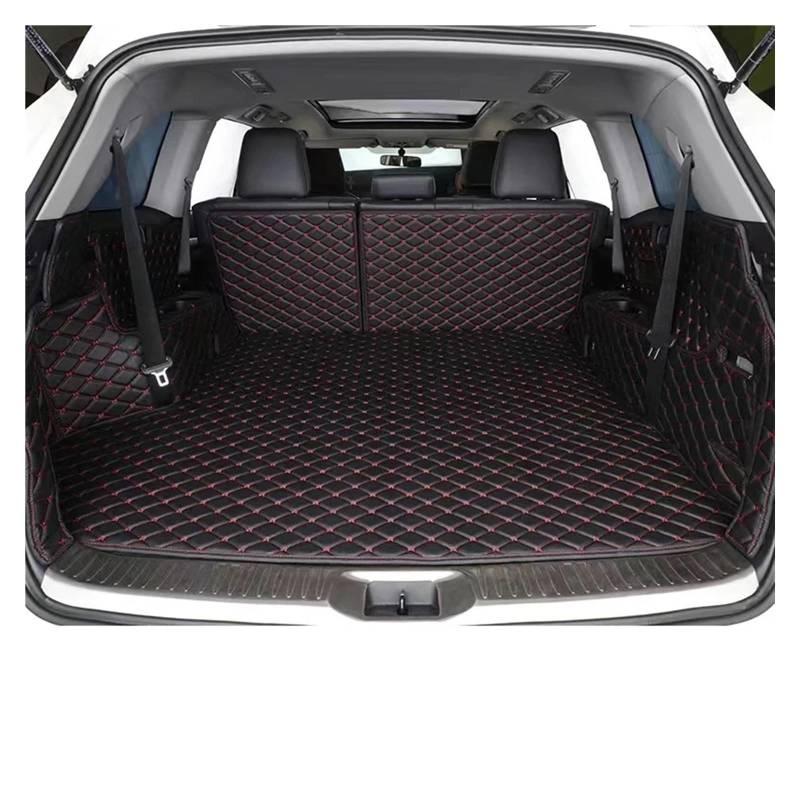 Auto Kofferraummatte Für Dodge Für Journey 2009-2015 Auto-Kofferraum-Zubehör, wasserdichte Innenausstattung Aus Leder, Styling-Schutzpolster, Individuelle Kofferraummatten Kofferraummatte(Color 11) von TWMEU