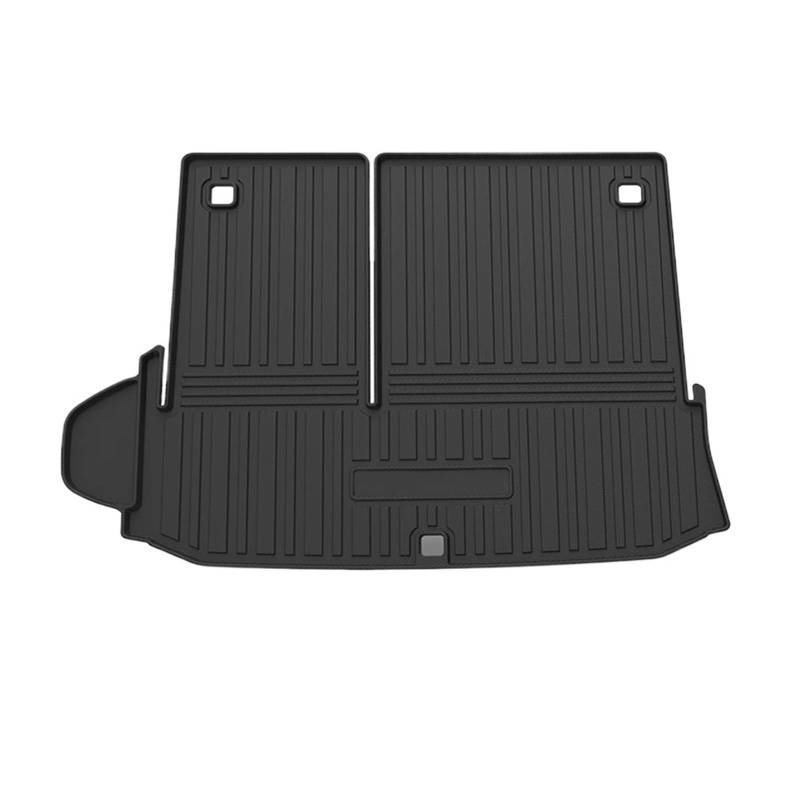 Auto Kofferraummatte Für Toyota Für Highlander XU70 2020-2023 Auto Cargo-Liner Box Matte TPE Anti-Slip Stamm Matte Gepäck Tablett Teppich Innen Zubehör Kofferraummatte(No Speaker) von TWMEU