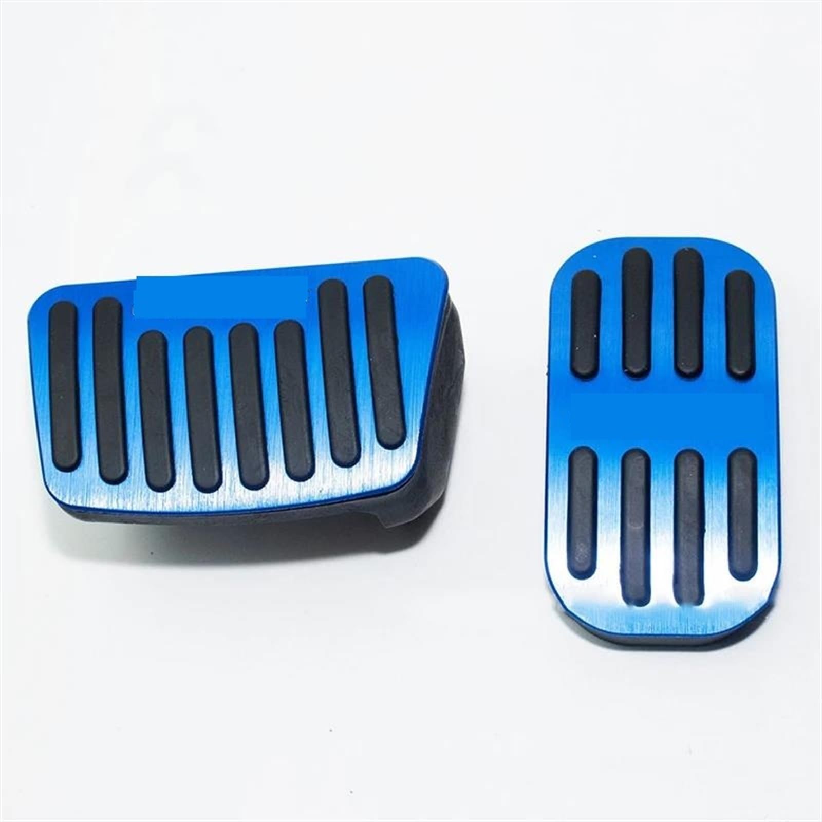 Auto Pedale Schutz Für Toyota Für Corolla Für Kreuz XG10 2020 2021 2022 at Edelstahl Auto Fuß Pedale Zubehör Bremse Nicht-Slip Pedal Abdeckung Pad 2 PCS Bremse Fußbett Abdeckplatte(Blue) von TWMEU