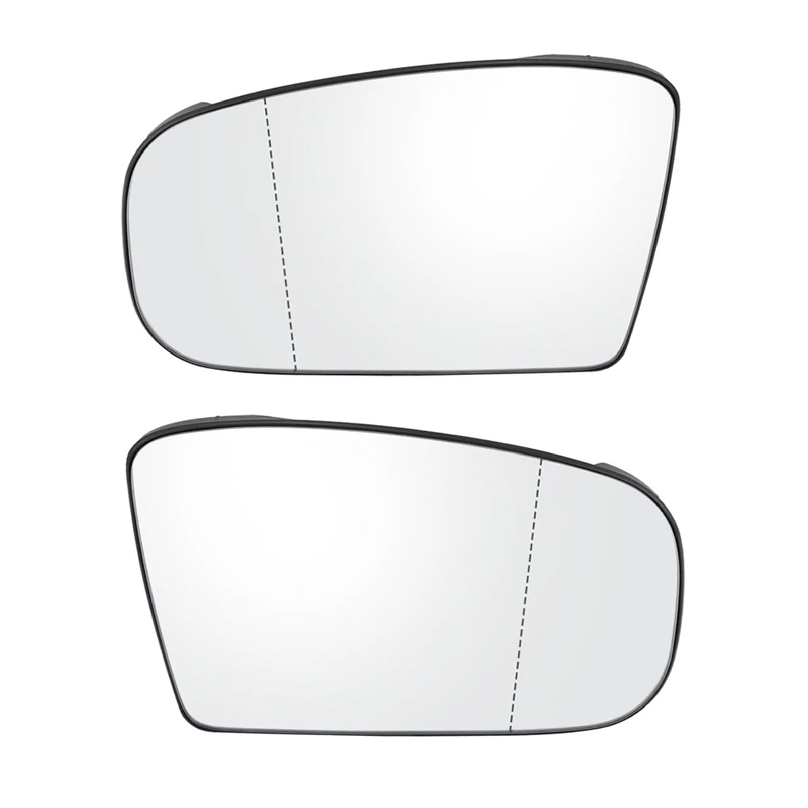 Auto Rückspiegel Für Benz S Für Classe W220 1998-2002 Links Rechts Beheizte Seite Spiegel Glas Rückspiegel Weiß Blau Objektiv Aussenspiegel(1pair White) von TWMEU