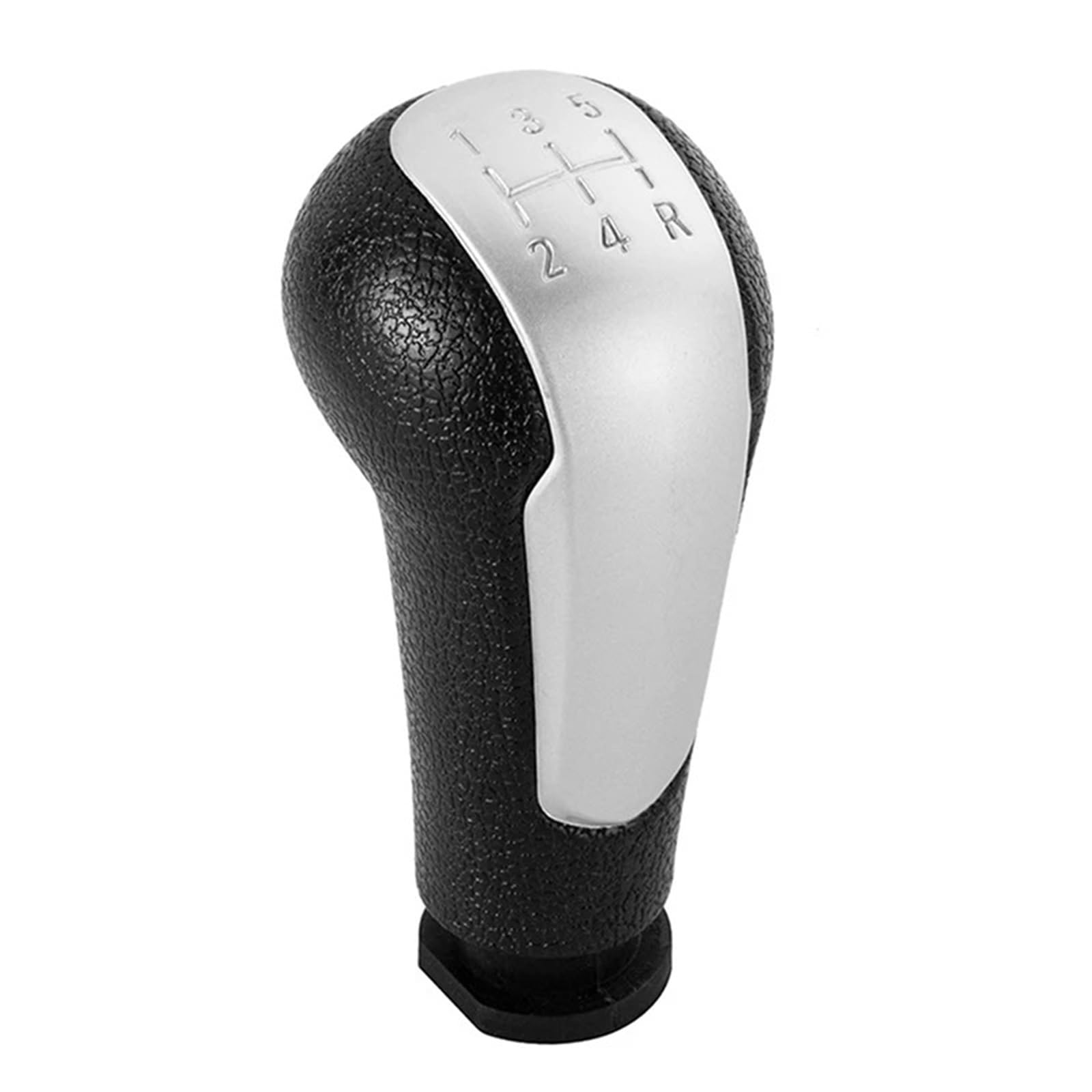 Auto Schalthebel Für Holden Für Barina Für Spark (M300) 2011-2015 5 Speed ​​Gear Stick Shifter Hebel Griff Stick Manuelle Auto Schaltknauf Schaltknauf(Matte Silver 5 Speed) von TWMEU