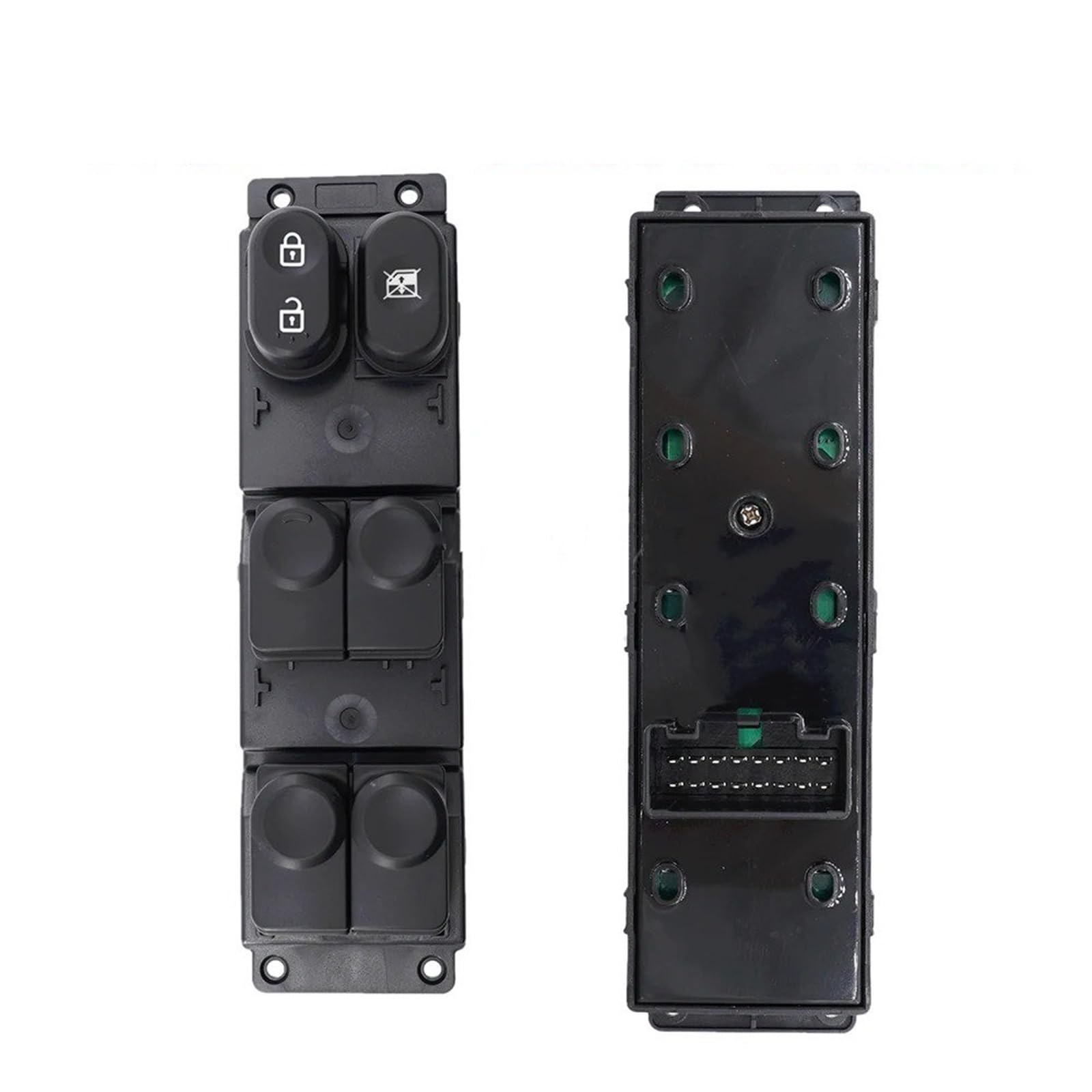 Fensterheber Schalter Für Hyundai Für Accent Für Solaris 2011-2017 Power Fenster Switch Control Teile Heber 16Pins 935701R211 93570-1R211 Elektrischer Fensterheber(B) von TWMEU