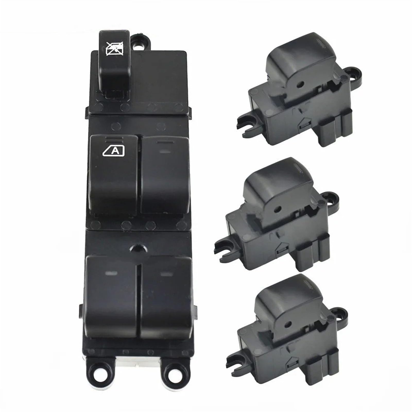 Fensterheber Schalter Für Nissan Für Qashqai Für J10 Für JJ10 2010-2015 Fensterheberregler Assist Control Switch 25411BR00A Elektrischer Fensterheber(Set) von TWMEU