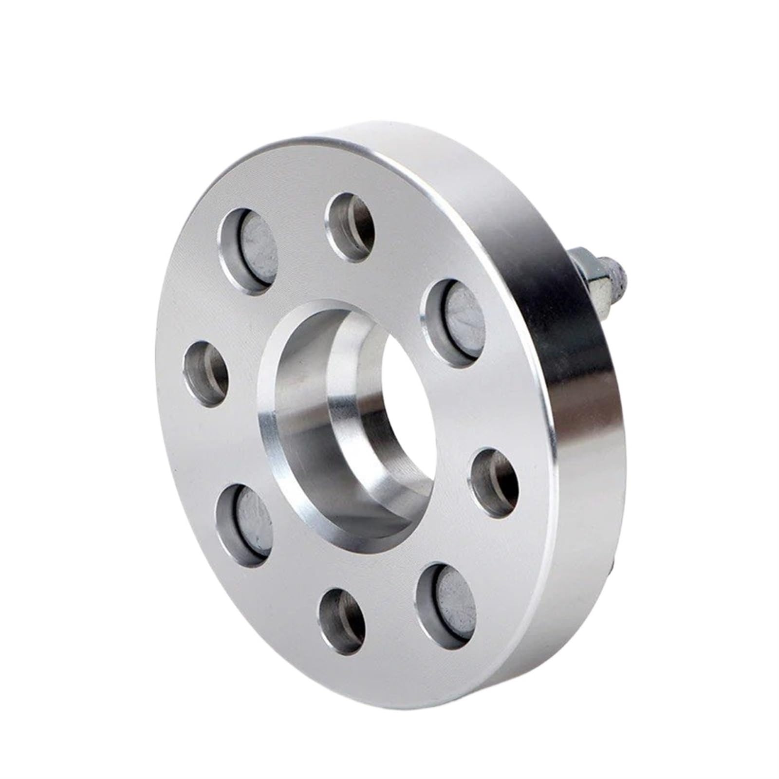 Für Fiesta Für ST Für Focus Für Ecosport 2 Stück PCD 4X108 CB 63,4mm 20/25/30/35/40mm Spurverbreiterung Adapter Wheel Spacers Raddistanzscheiben(2PCS 45mm Silver) von TWMEU