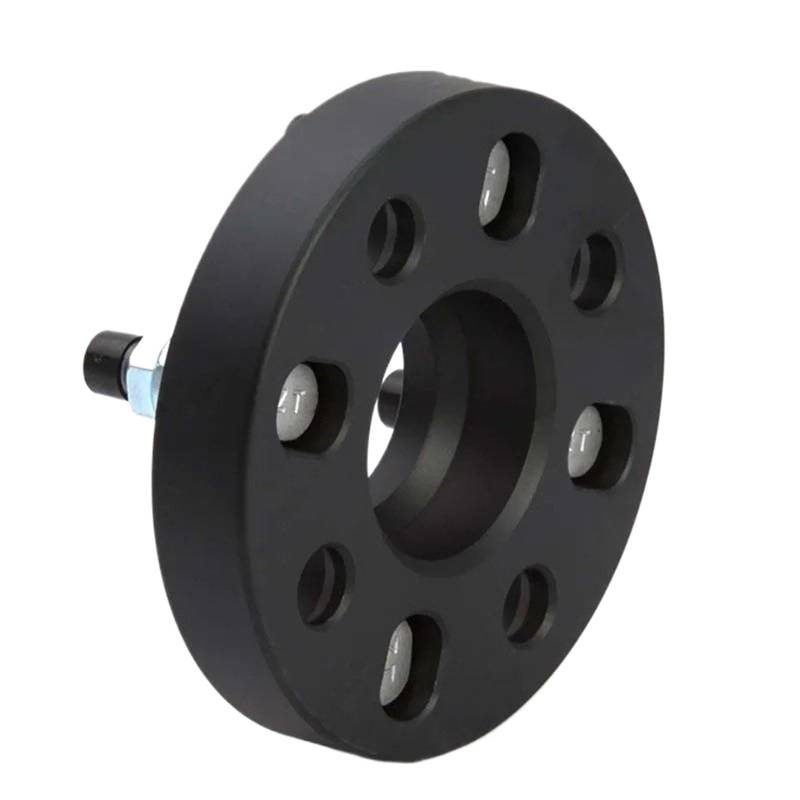 Für Fit Für Jazz 2 Stück PCD 4x100 ID = OD = 56,1mm Auto Aluminium Rad Spacer Adapter 15/20/25/30mm Wheel Spacers Raddistanzscheiben(2PCS 30mm Black) von TWMEU